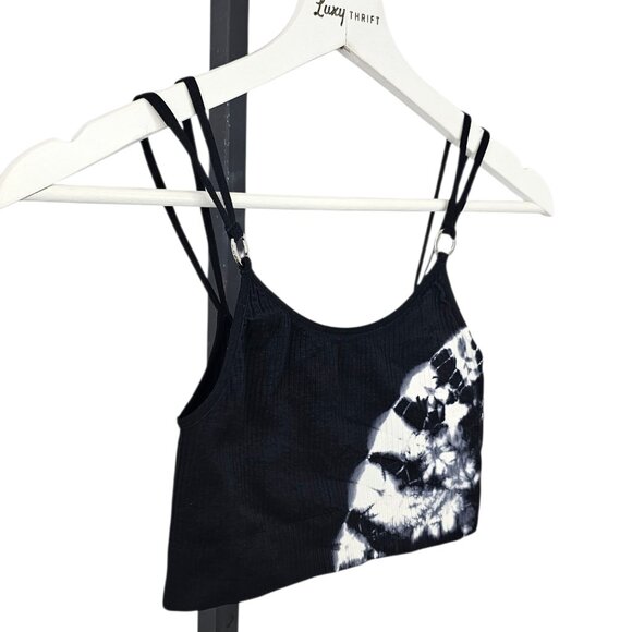 Bombshell Sportswear Dip Dye Seamless Crop Tank, Sports Bra, Strappy, XS/S - Picture 2 of 7